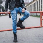 Как носить ботинки с джинсами