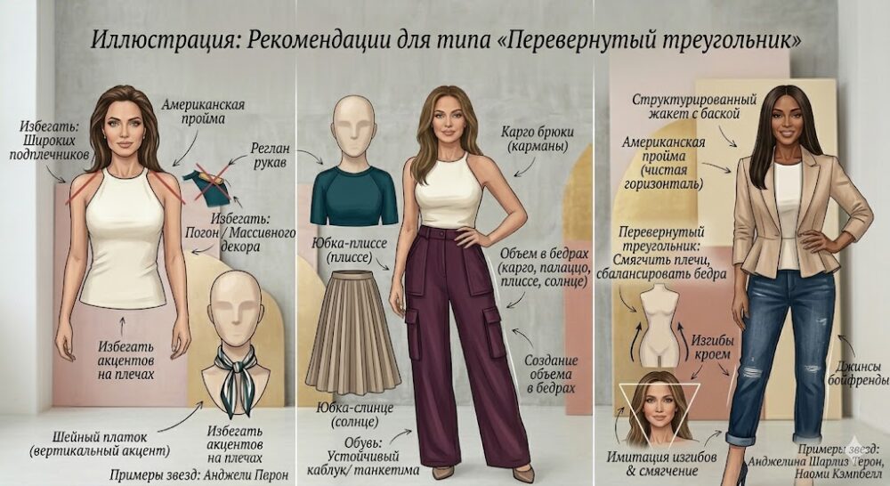 Рекомендации для «Перевернутого треугольника»
