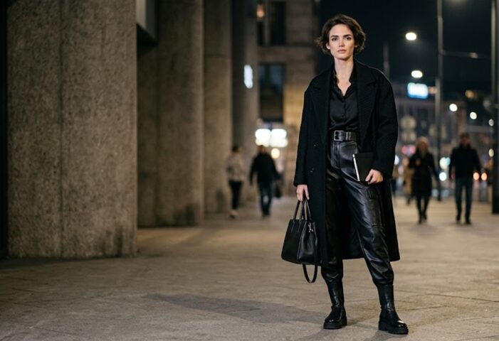 Total Black Look как носить